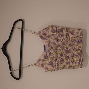 Cropped, Zara, Strappy top